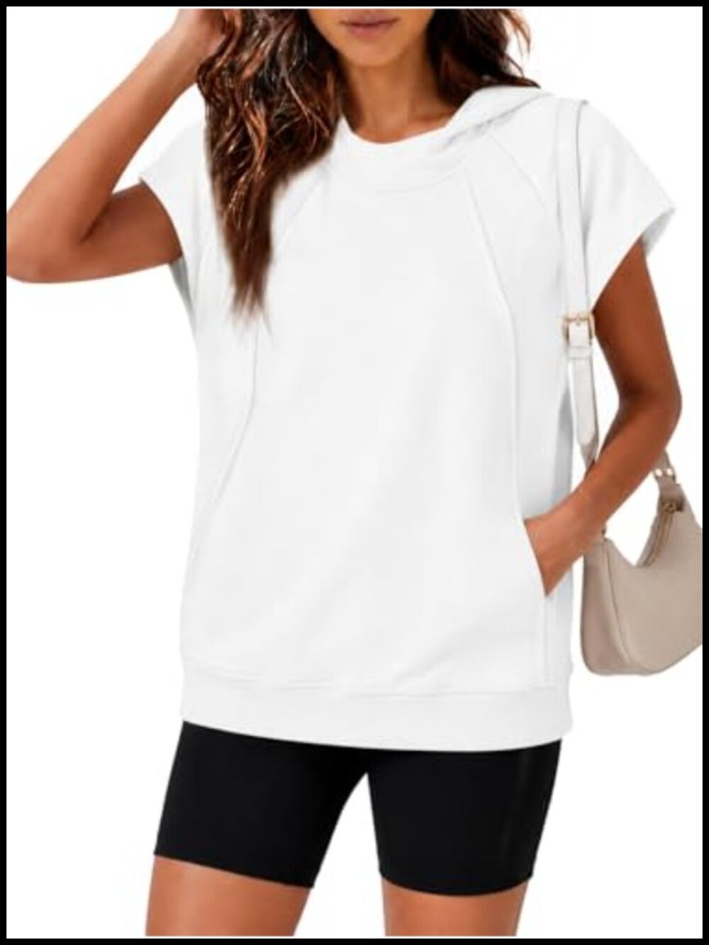 Yousify Sleeveless Hoodie Sweatshirt Breathable Gym Yoga Activewear